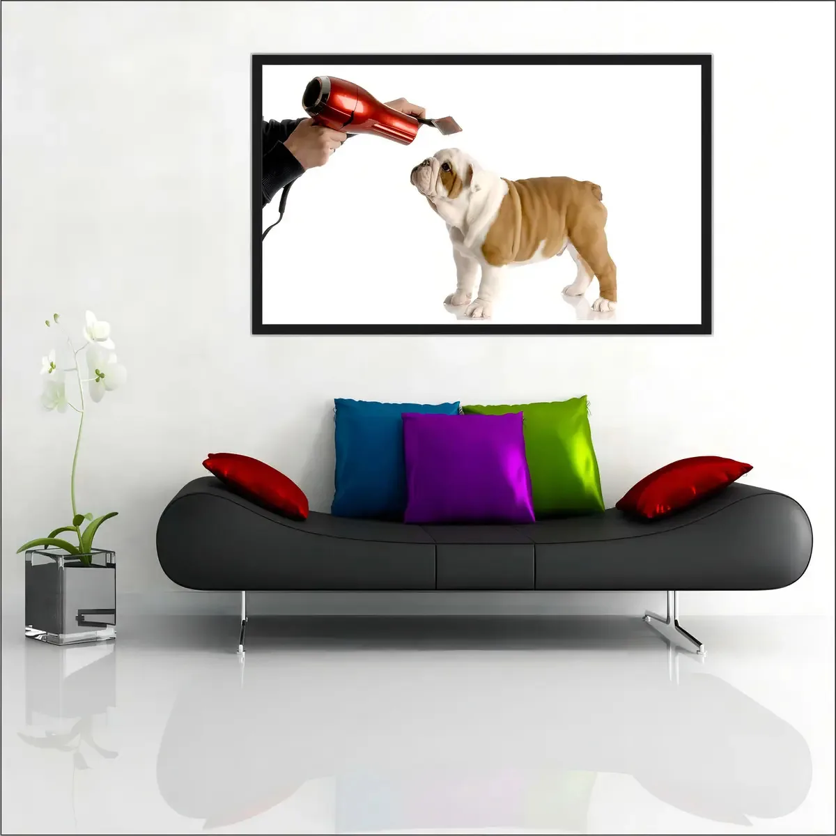 Quadro Decorativo Cão Pet Shop Cachorro Salas Consultórios 2