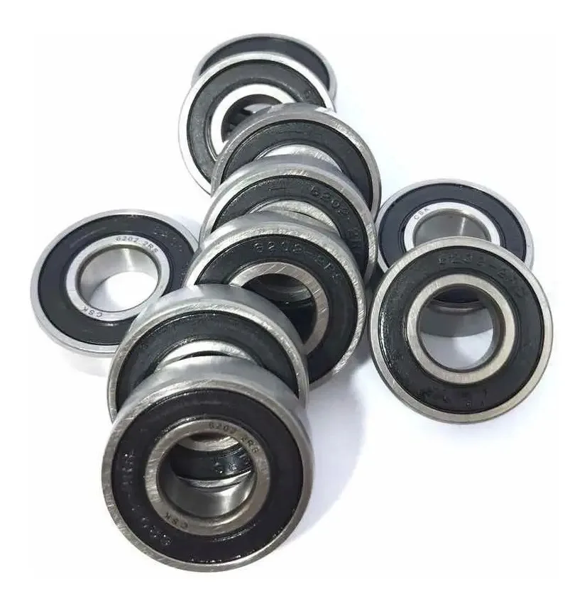 100x Rolamentos 6202 2rs - 15x35x11