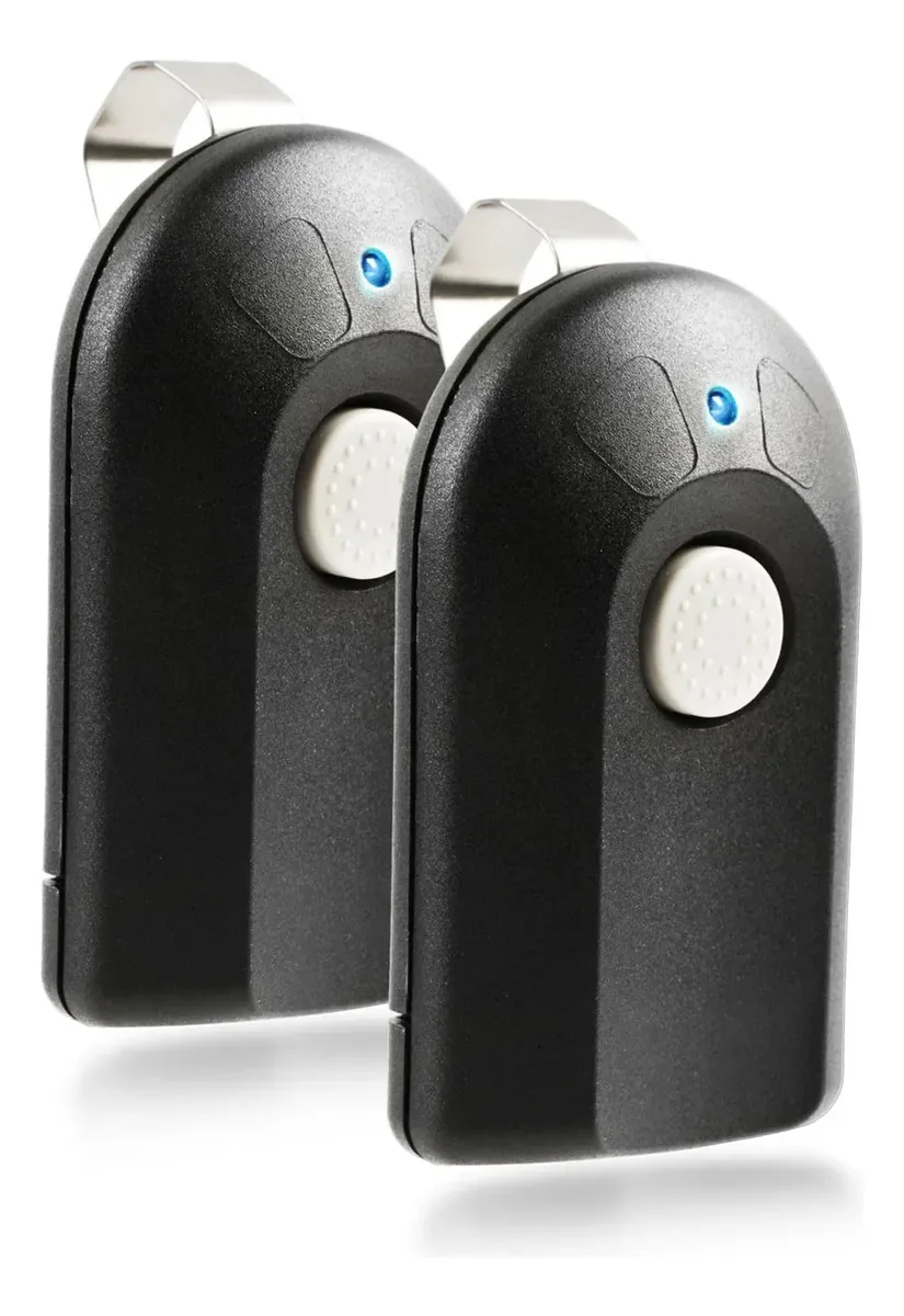 2 controles remotos para abridor de porta de garagem