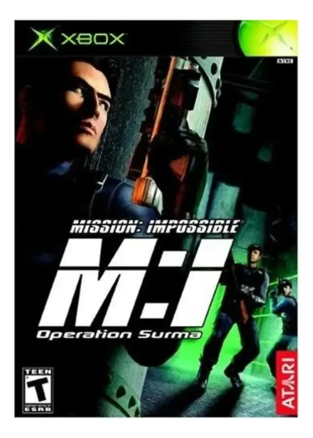 Jogo Mission Impossible Operation Surma Atari Xbox Clássico Ação Offline