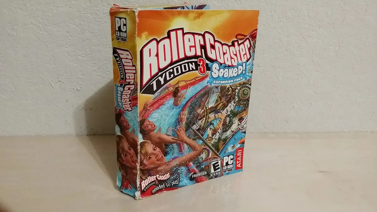 Rollercoaster Tycoon 3: Soaked! Expansão - Pc
