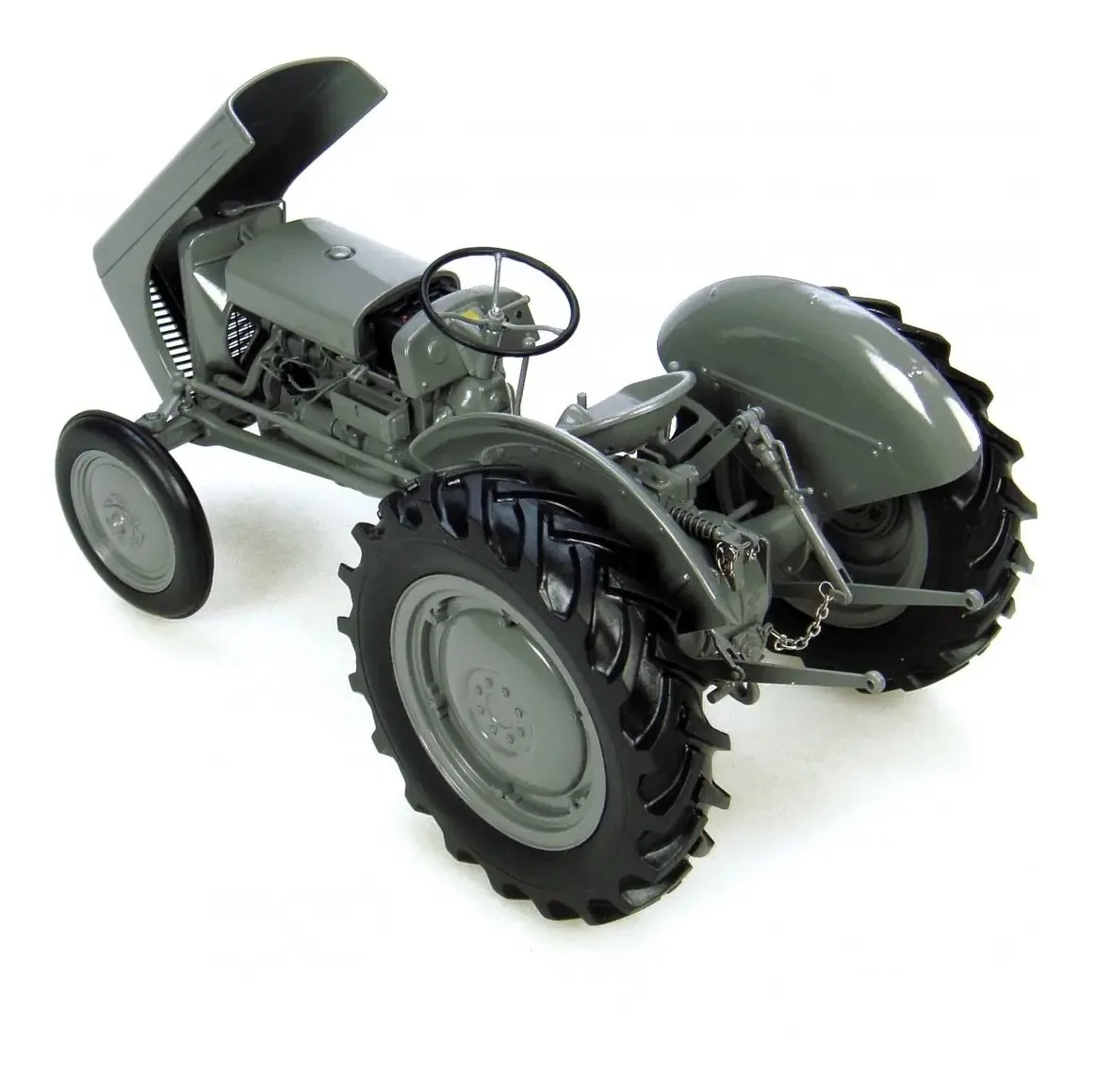 Miniatura Trator Universal Hobbies Ferguson Tea 20 Hf 1/16 Cor Cinza