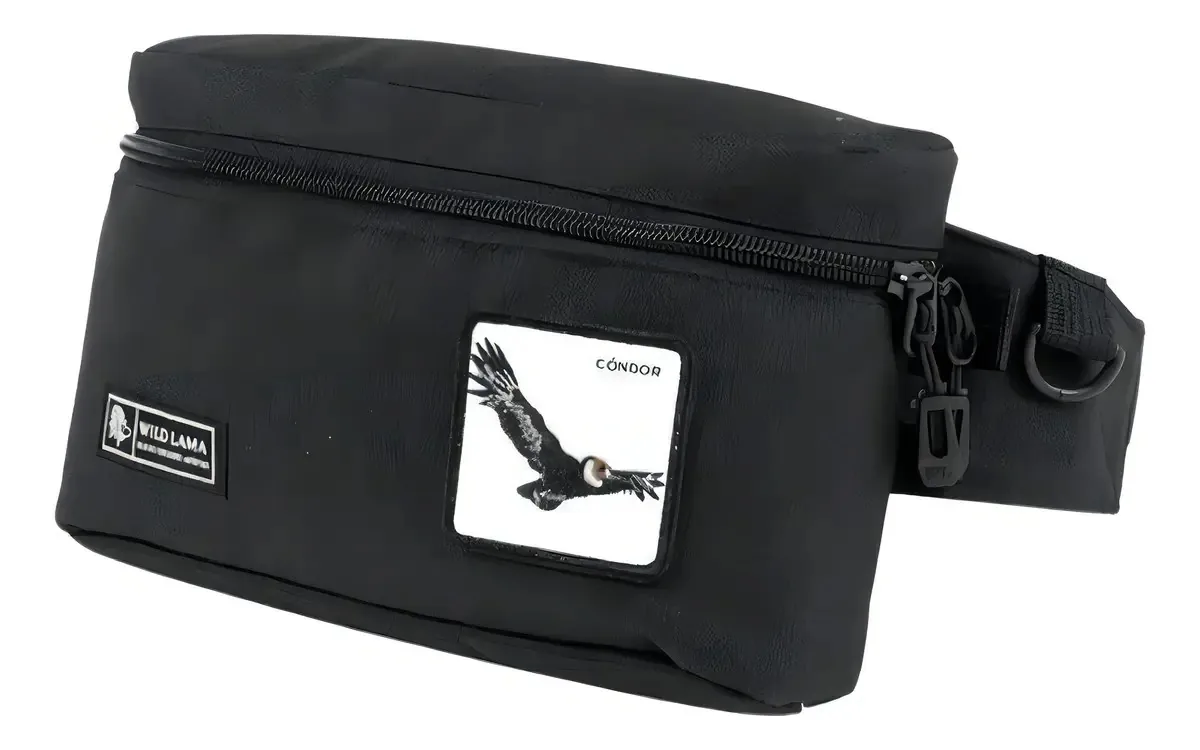 Banana Condor reciclada com causa preta