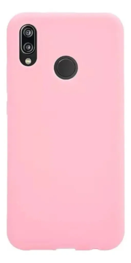 Capa de silicone Huawei para P20 rosa