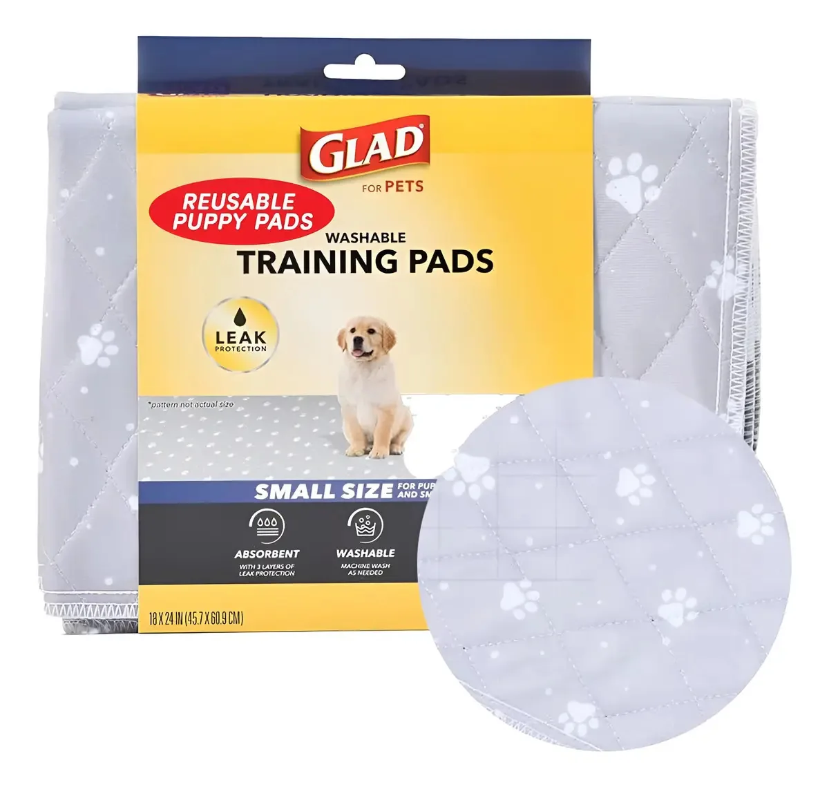 Almofadas reutilizáveis ultra absorventes para cães