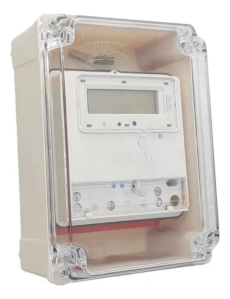 Kit Caixa + Medidor De Energia Nansen Bifásico Vector 4