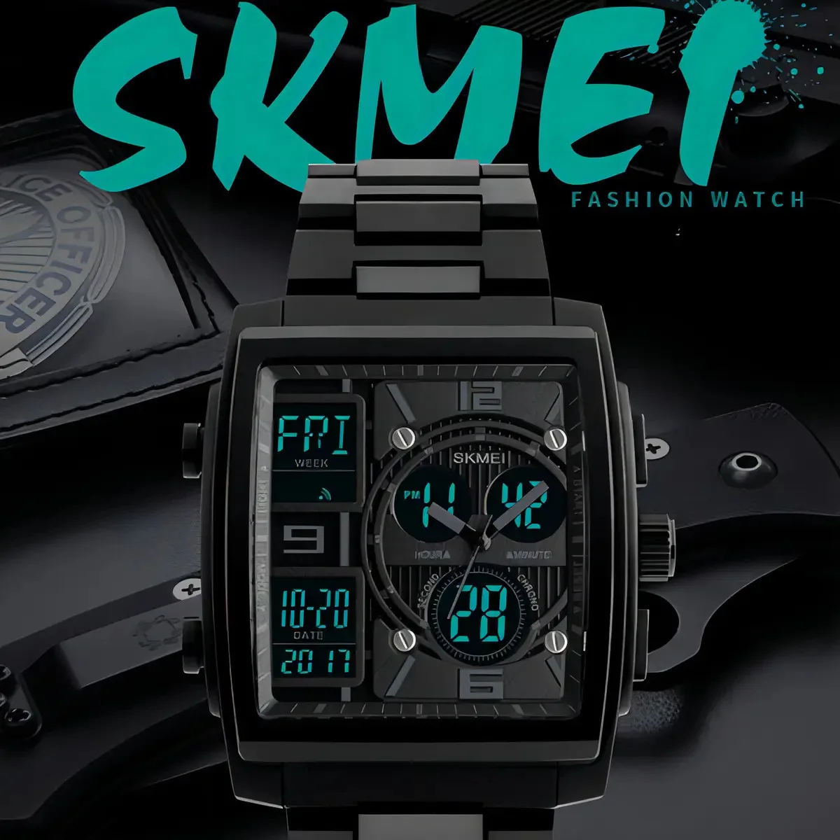 Relógio De Pulso Skmei 1274 Preto
