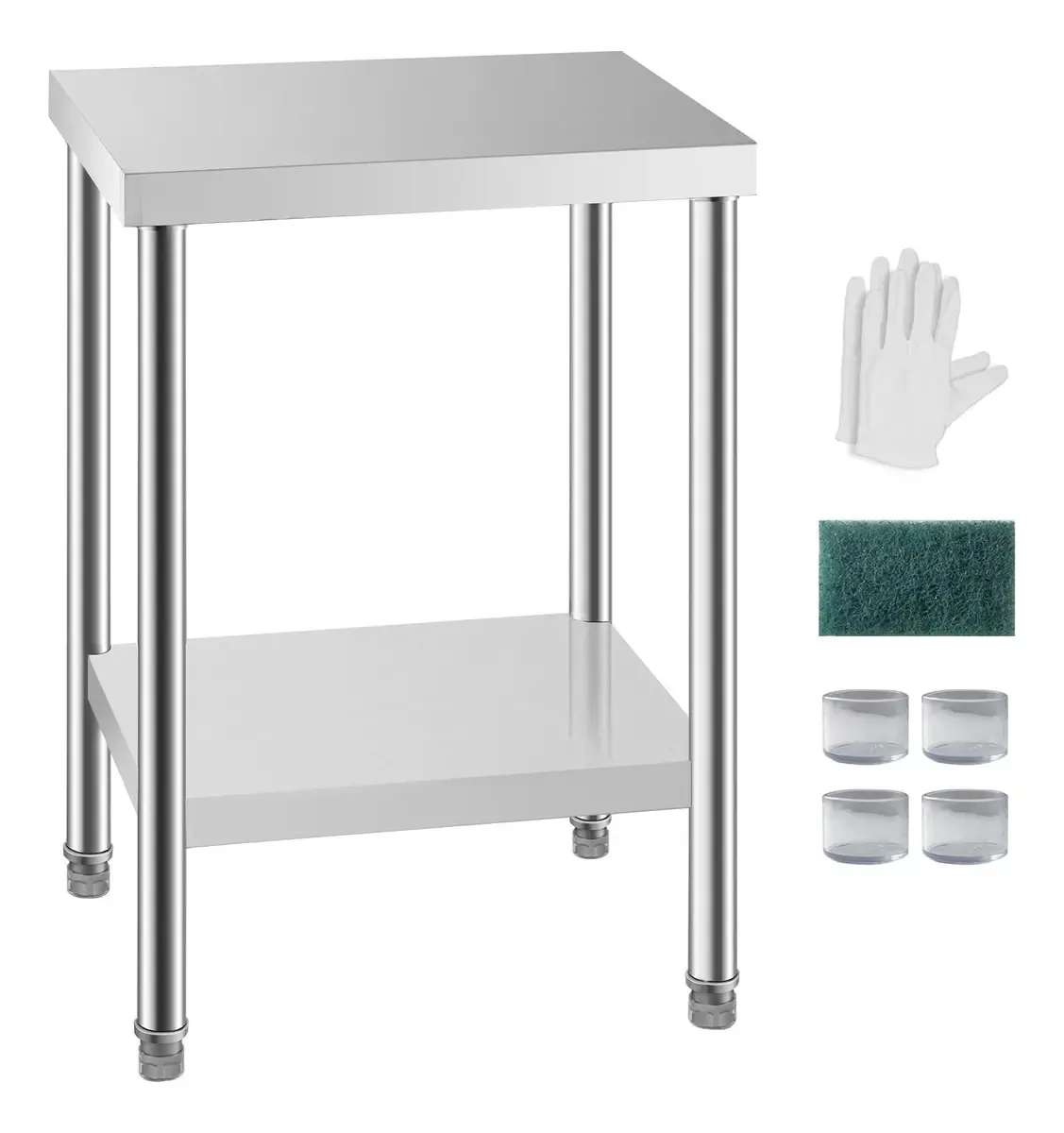 Mesa de aço inoxidável Hxcfyp para preparação e trabalho