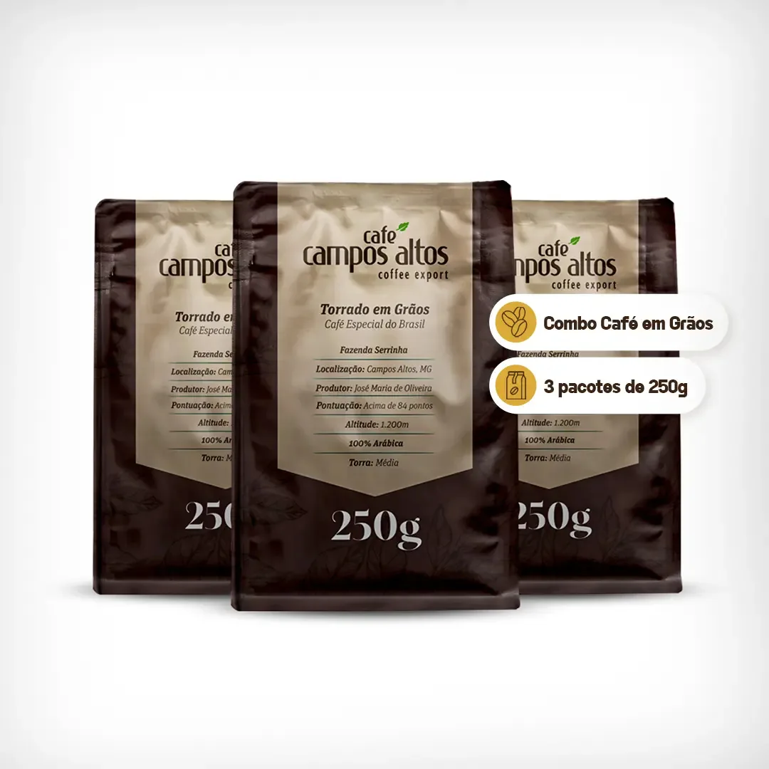 Kit Café Especial Grãos 250g - 100% Arábica Premium