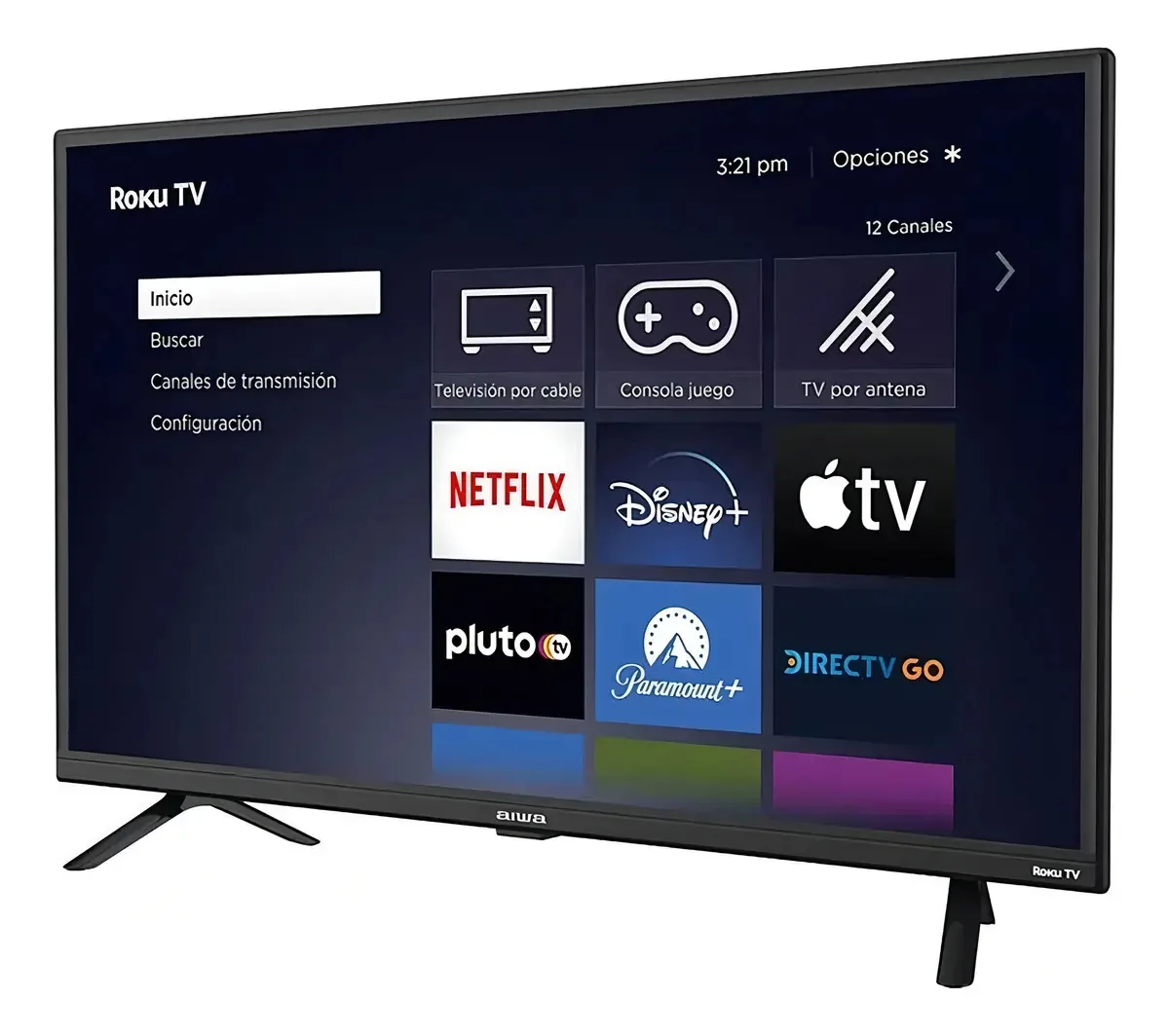 Ecrã Aiwa Smart Tv 32 Roku Tv AW-32hm2Prc