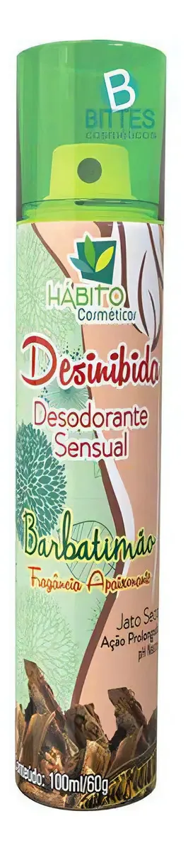 Antitranspirante em aerossol Suave Fragrance Spray Suave barbatimão hábito