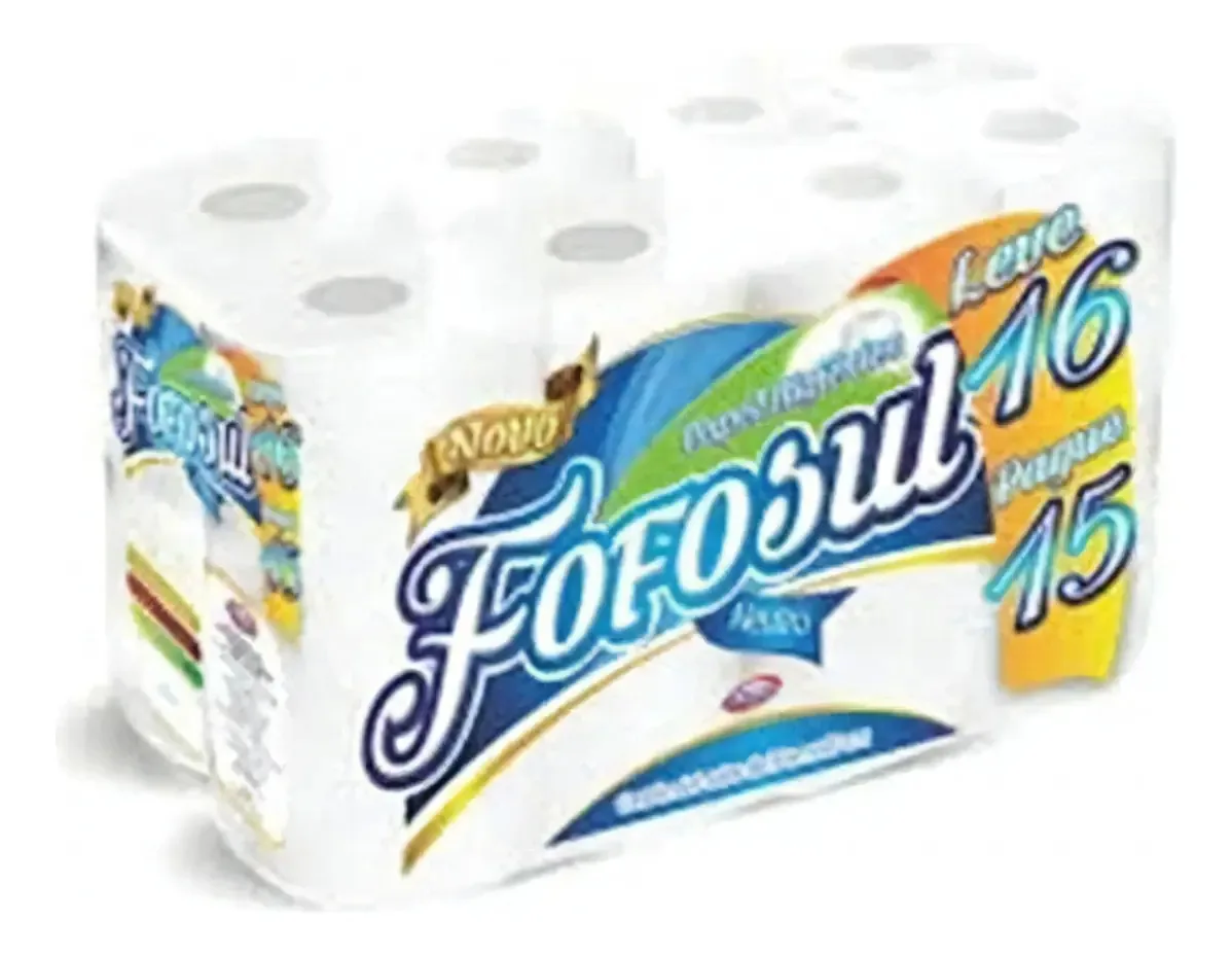 Papel Hig Fofosul F Simples 30m C/16
