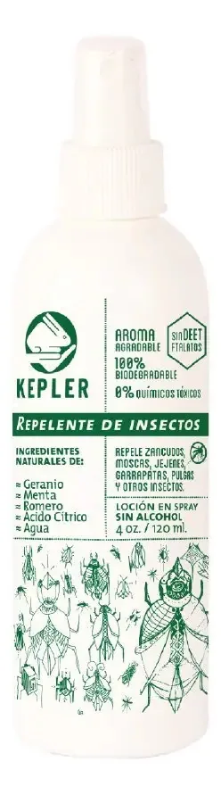 Kepler Repelente Natural em Spray, 120 Ml