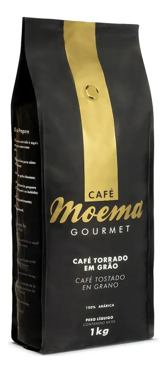 Café Gourmet Em Grãos 1kg - Moema