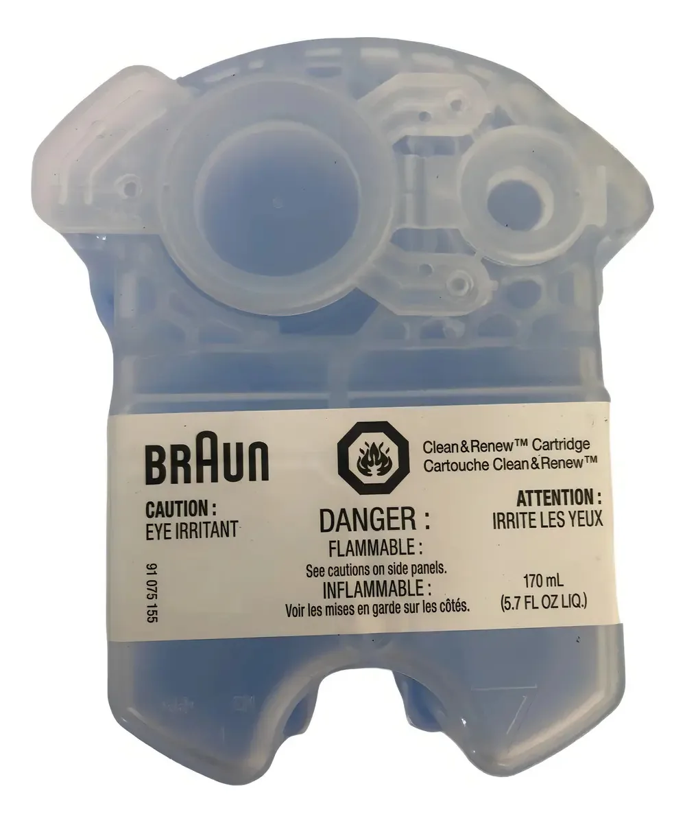 Cartucho Limpeza Barbeador Braun Clean