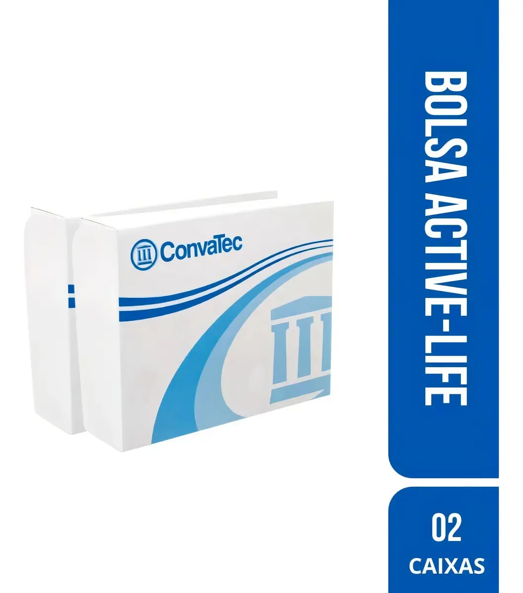 Bolsa Colostomia Active-life Transp 19/64mm 02 Caixas C/20