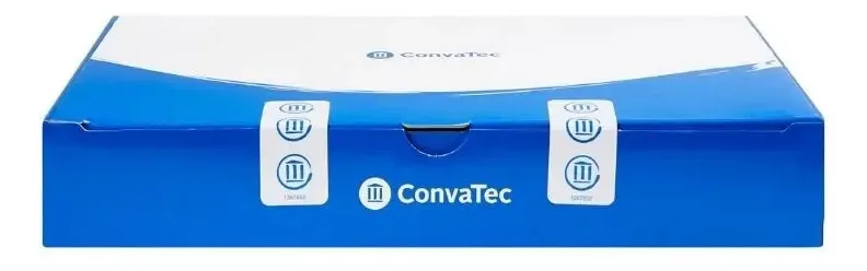 Bolsa de Colostomia Convatec Esteem Convexa 20-35mm, Pacote com 10 Unidades