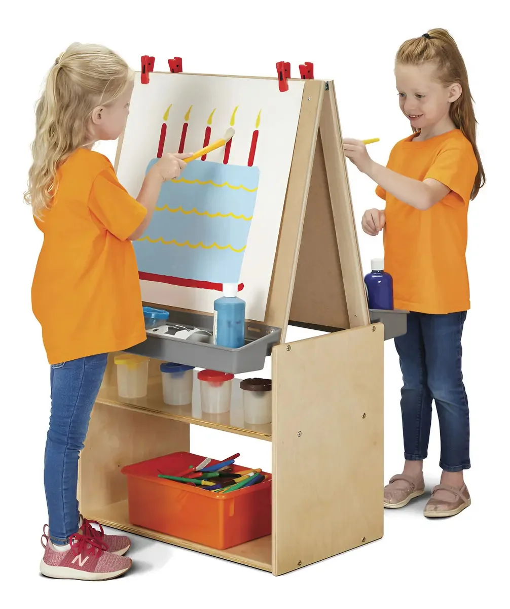 Cavalete de arte infantil