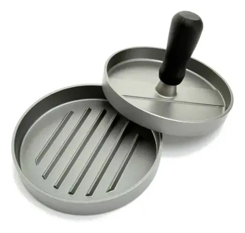 Forma Caseira Para Modelar De Hamburguer Metal
