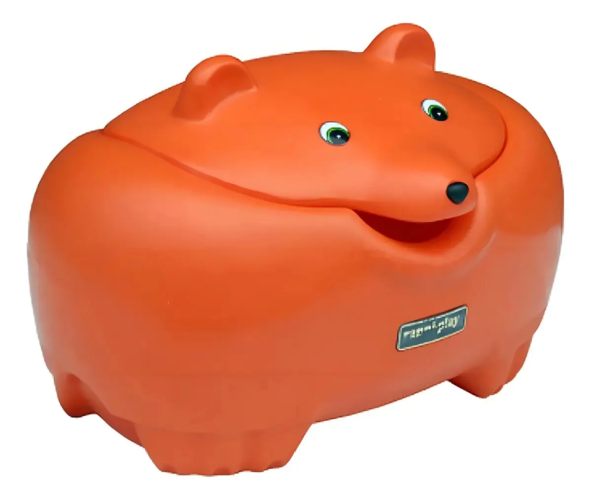 Baú Urso Ranni Play Laranja