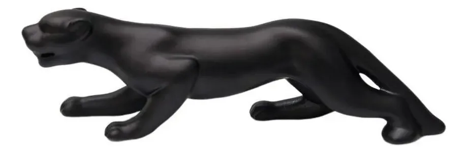 Leopardo Decorativo Em Porcelana 22cm