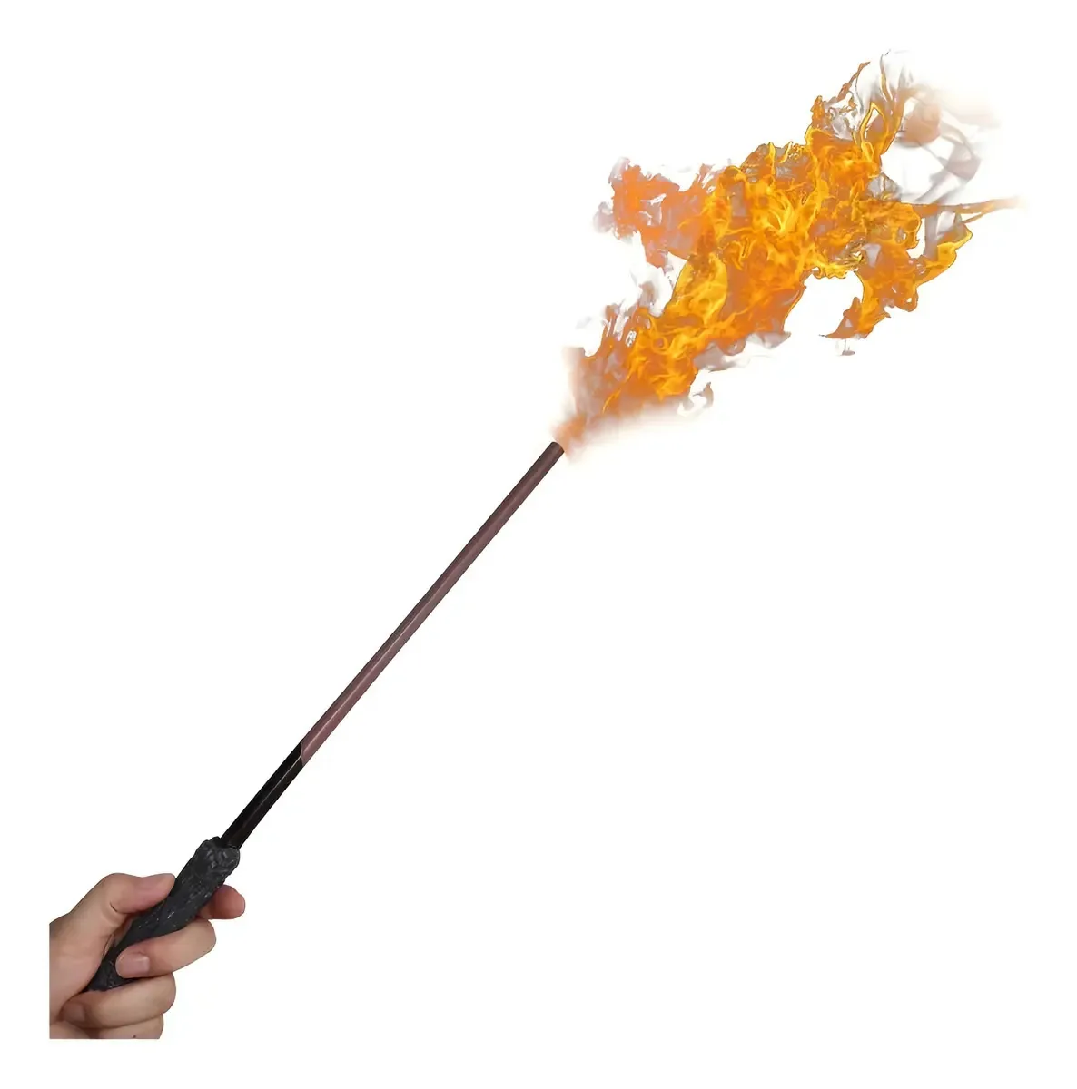 Varinha mágica elegante que cospe brinquedos de Natal Fire Color Snape