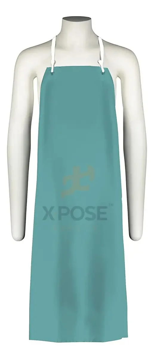 Avental de borda não processado Xpose Safety 20 Mil, verde, cor verde