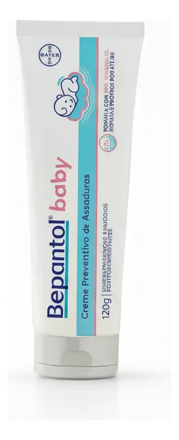 Pomada Bepantol Baby Prevenção Assaduras 120g Dermatologicamente Testado