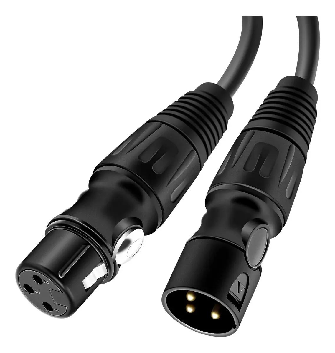Cabos XLR Anewbig, cabo de microfone de 100 pés, cabo