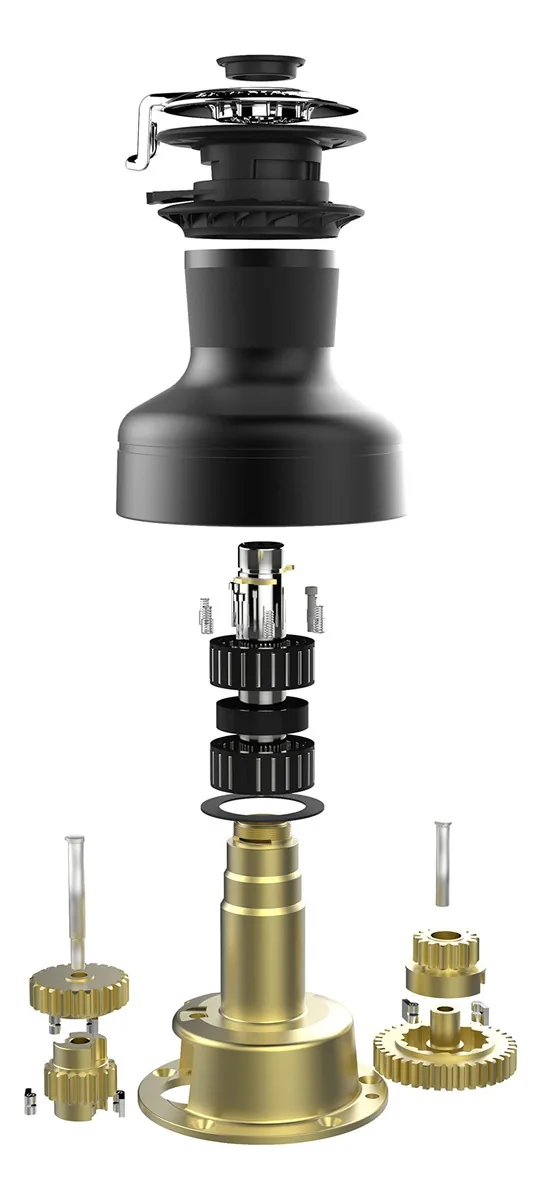Lewmar 40st Evo - Guincho autoadesivo de liga nova