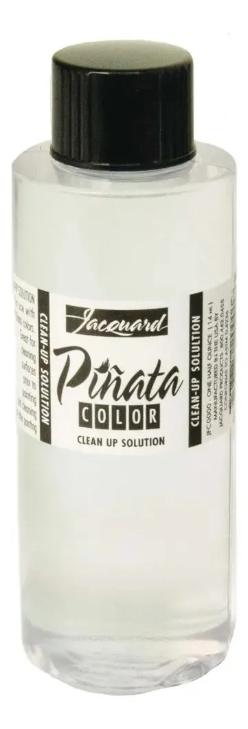 Solução de limpeza com tinta alcoólica para J Piñata