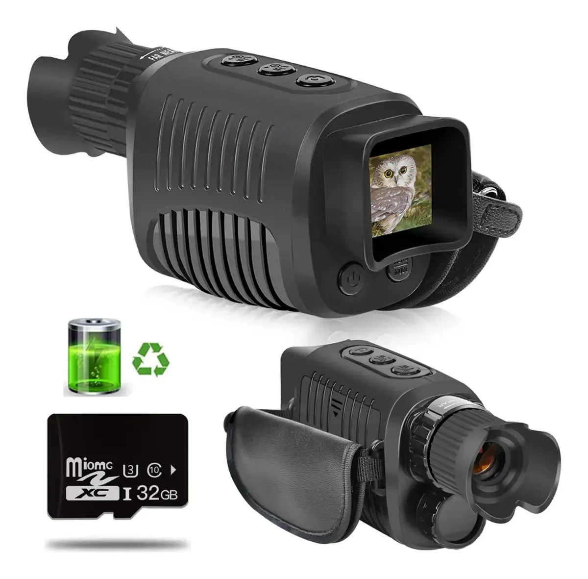 Modelo monocular SAIFFE desconhecido preto