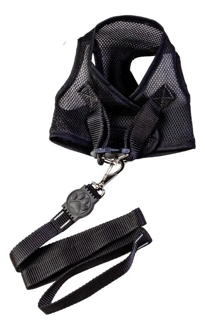 Colete Peitoral - Aerado Com Velcro Preto Pp