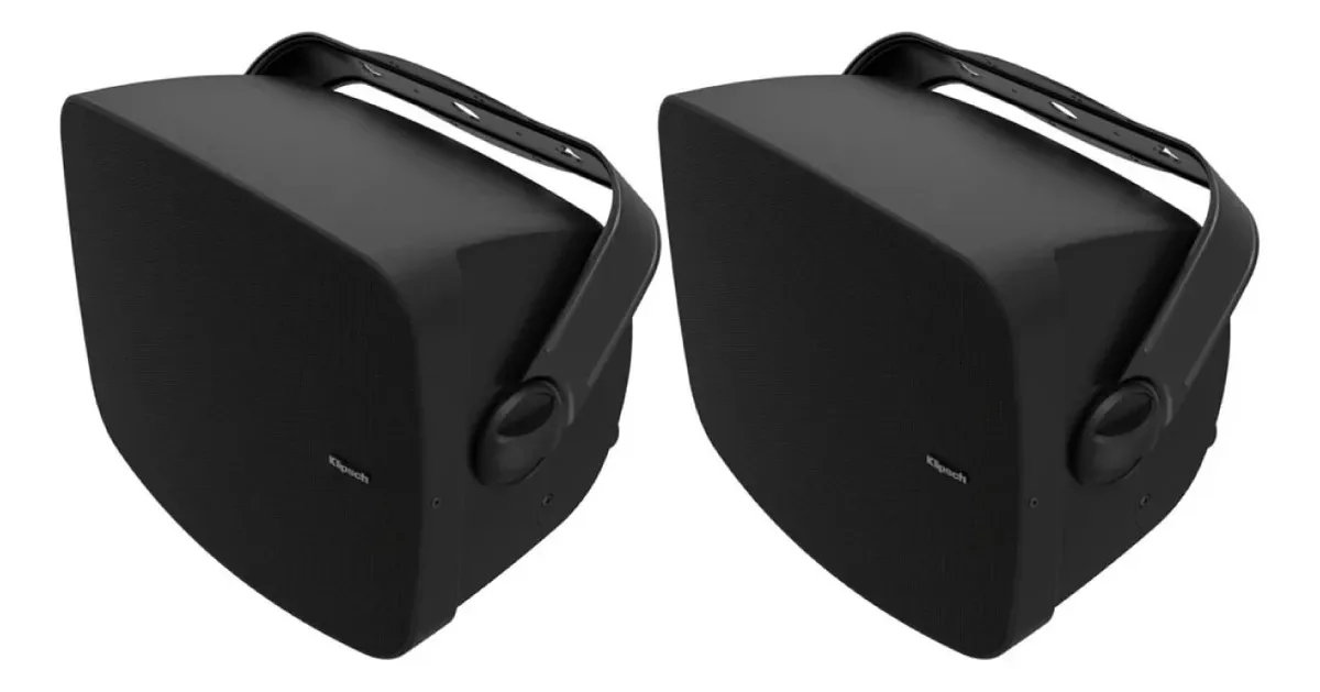 Alto-falantes externos de 5,25p 65w com suporte Klipsch Rsm-525 pretos