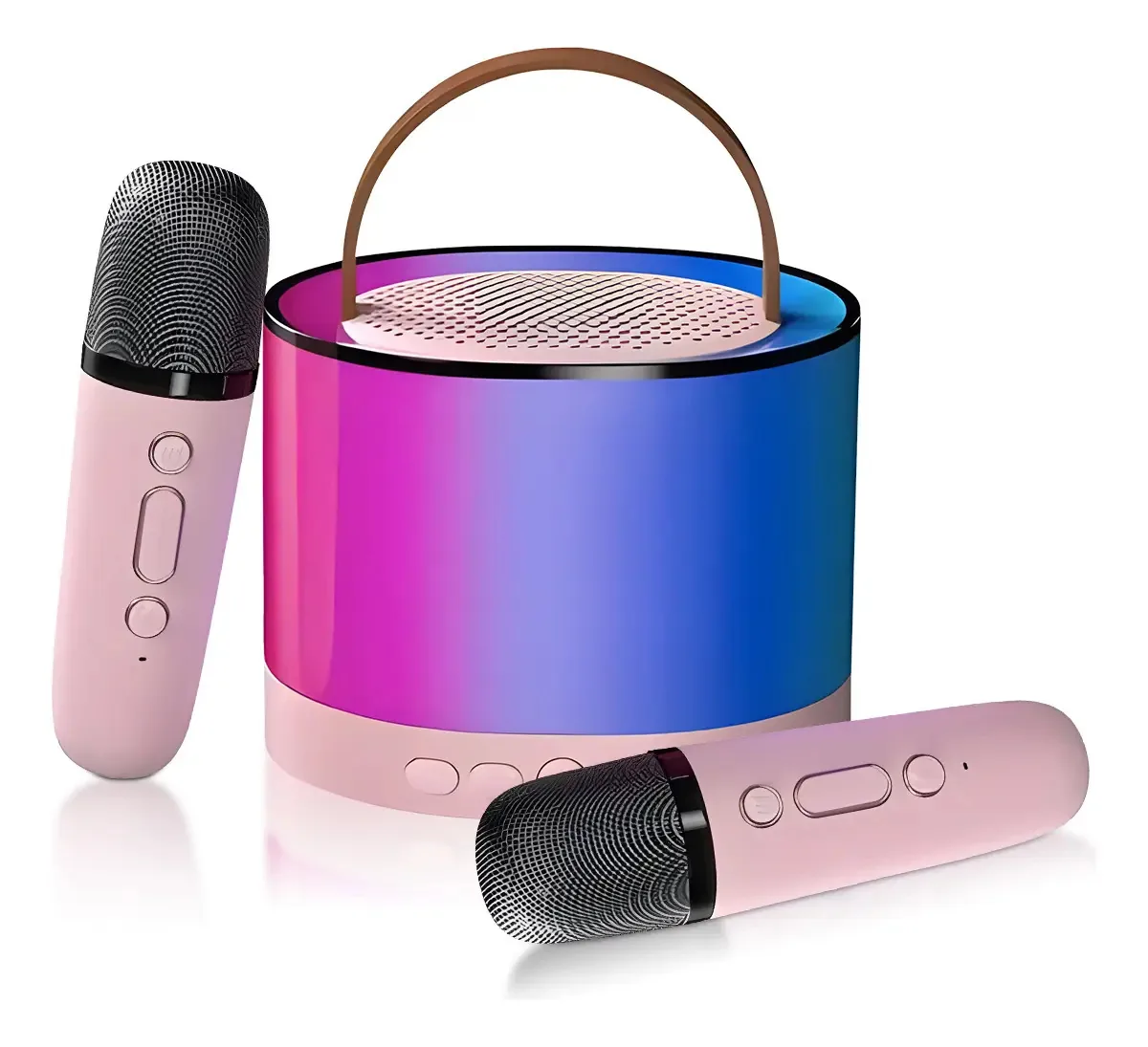 REIMAY R9-151 Microfones rosa rosa com alto-falantes