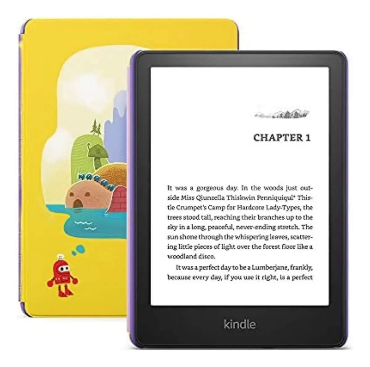Leitores eletrônicos Kindle Paperwhite Kids de 16 GB Robot Dreams