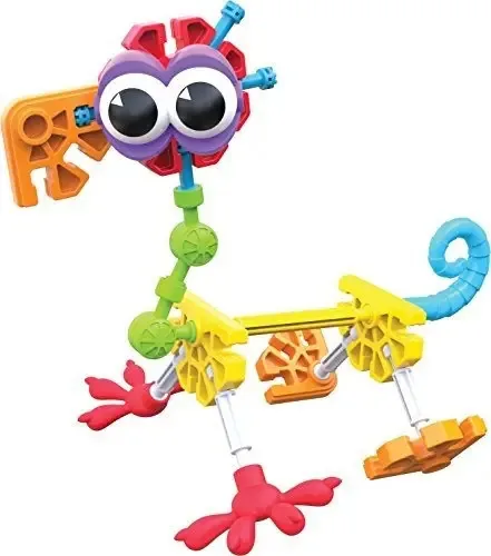 Kid Knex, conjunto de construção de 100 peças e 50 modelos