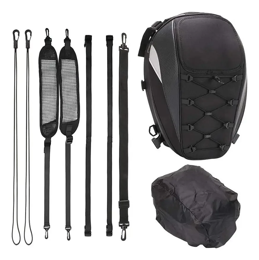 Mochila impermeável para capacete de motocicleta RKRMOTO