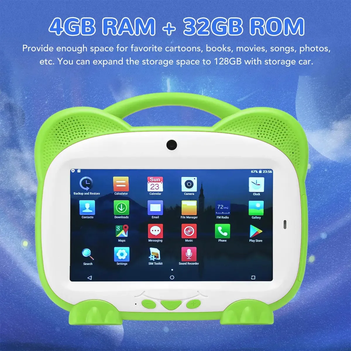 Tablet 32GB verde