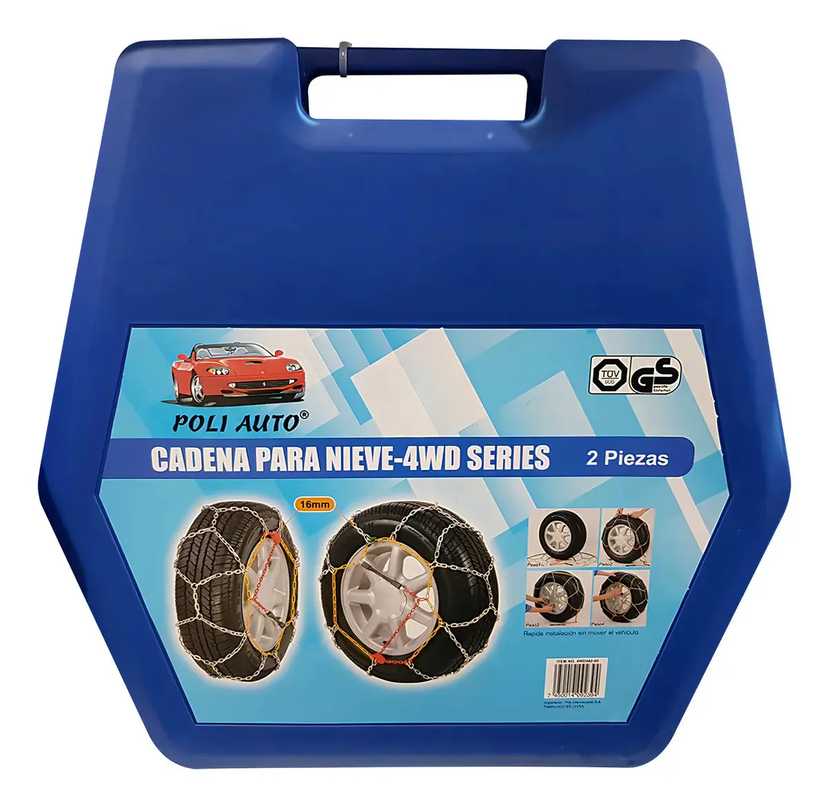 Corrente de neve Wd460-80 255/75r15