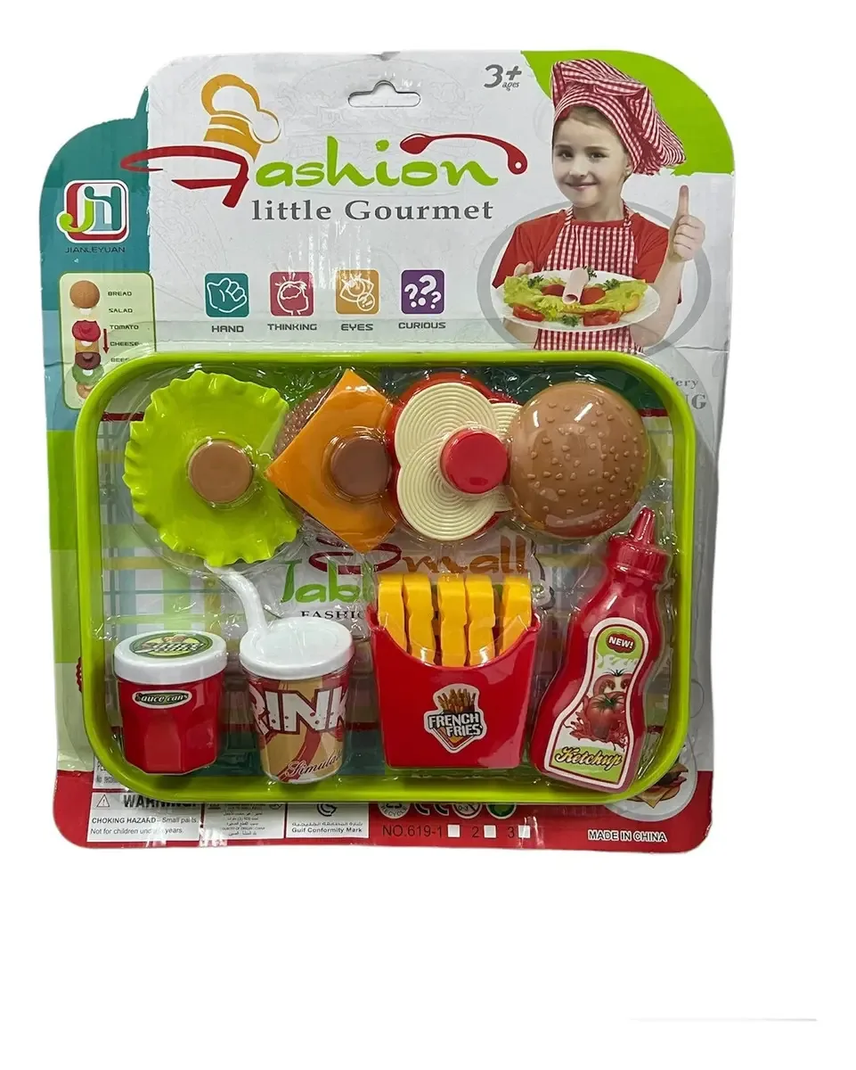 Conjunto Super Burger de Fast Food 54629