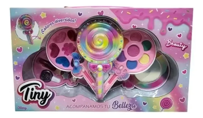 Conjunto de maquiagem Tiny Lollipop Rainbow 3358 Sebigus