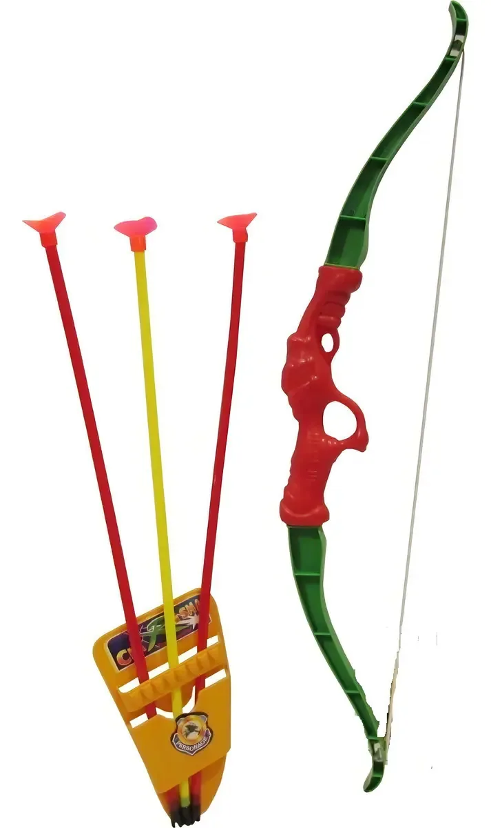Ventosas infantis Arqueria Bow and Arrow Game 3, grandes e variadas cores