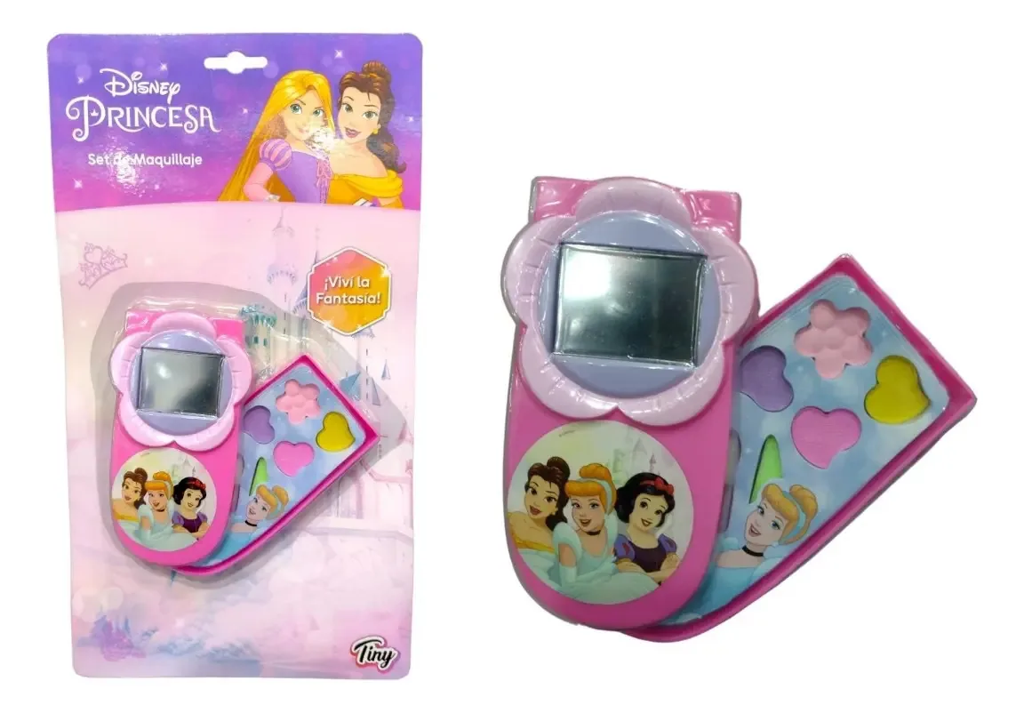 Blister de maquiagem infantil Princess Cellular Lip Shadows