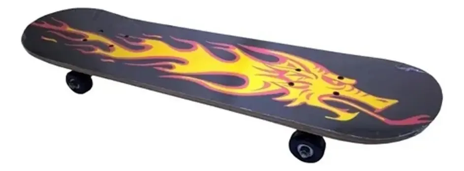 Skate infantil Dragon Fuego de 4 rodas