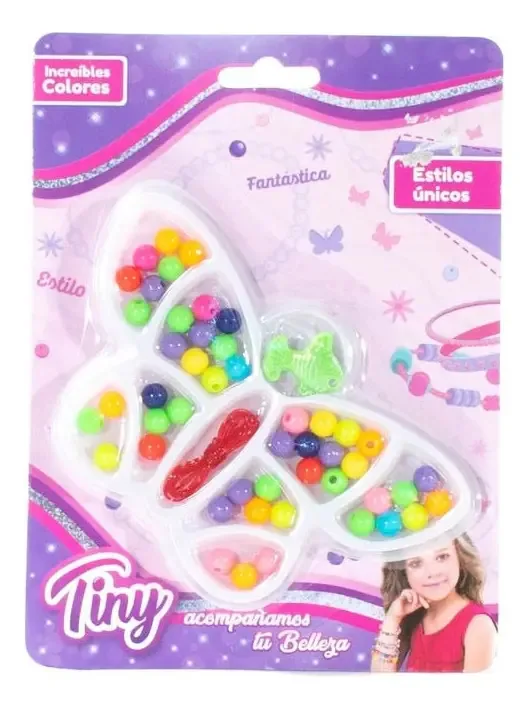 Conjunto de bijuterias Tiny Amrar Mustacillas Butterfly