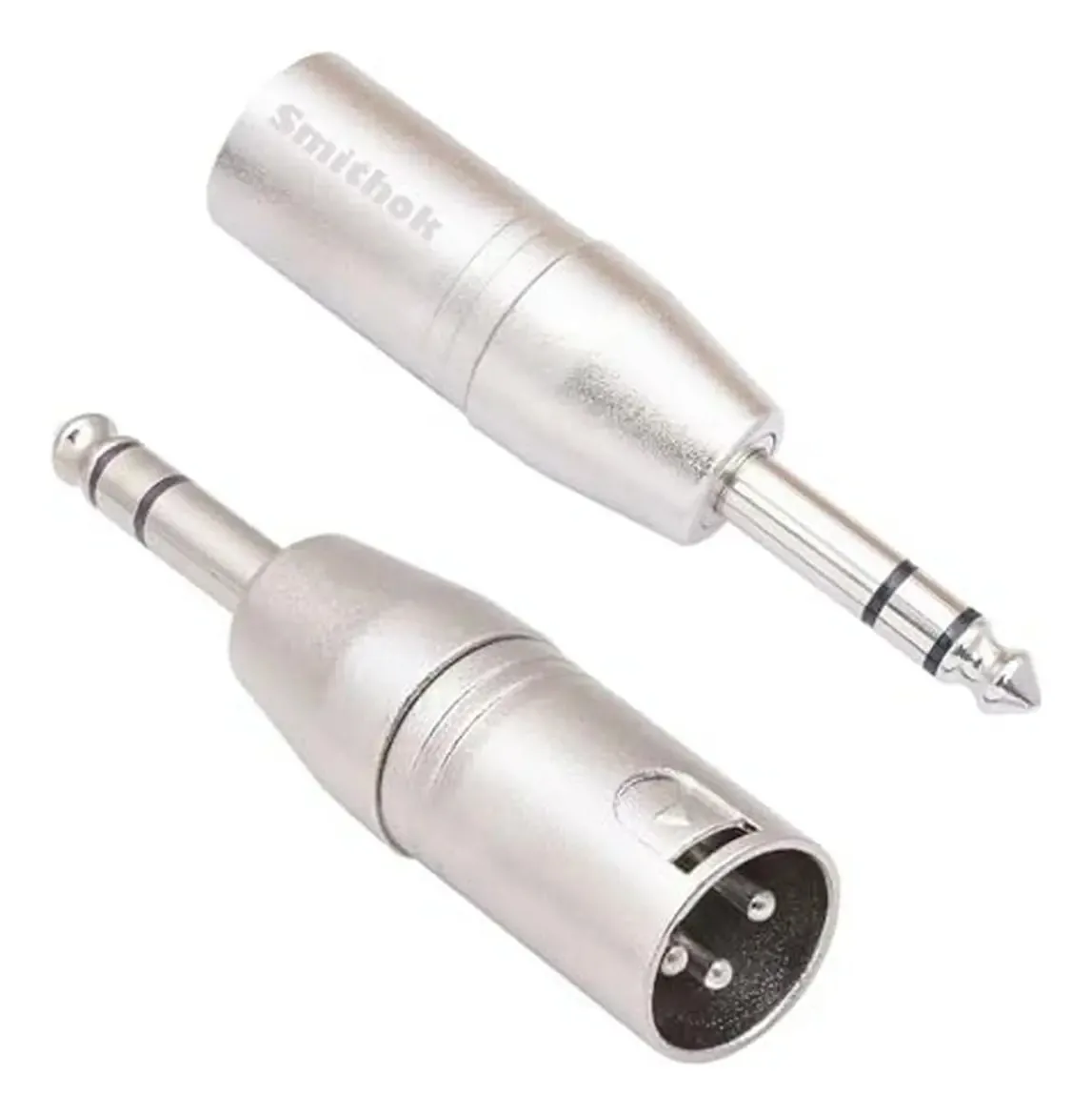 Adaptadores Trs para XLR balanceados de 1/4 - pacote com 2