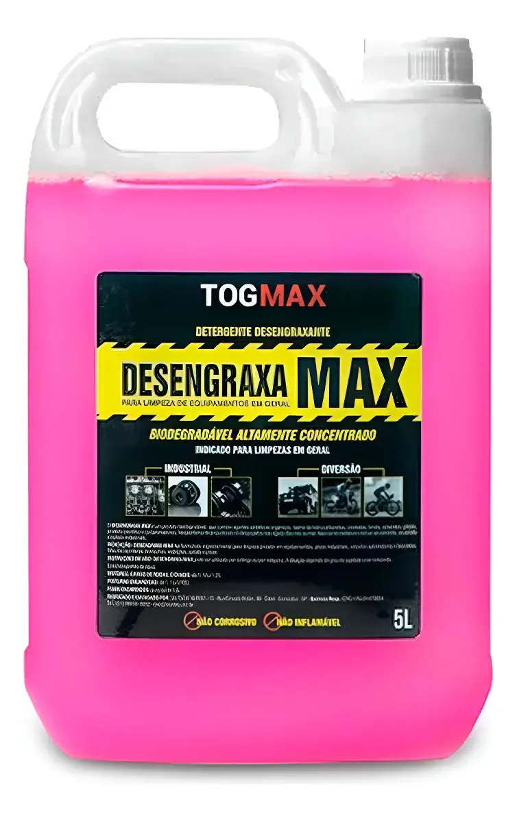 Desengraxante 5l Togmax Bike Motor Limpeza Concentrado