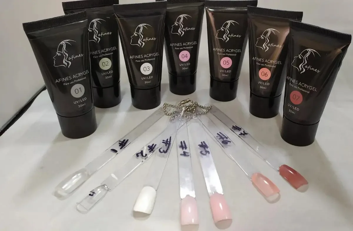 Afine Acrygel para construção de unhas