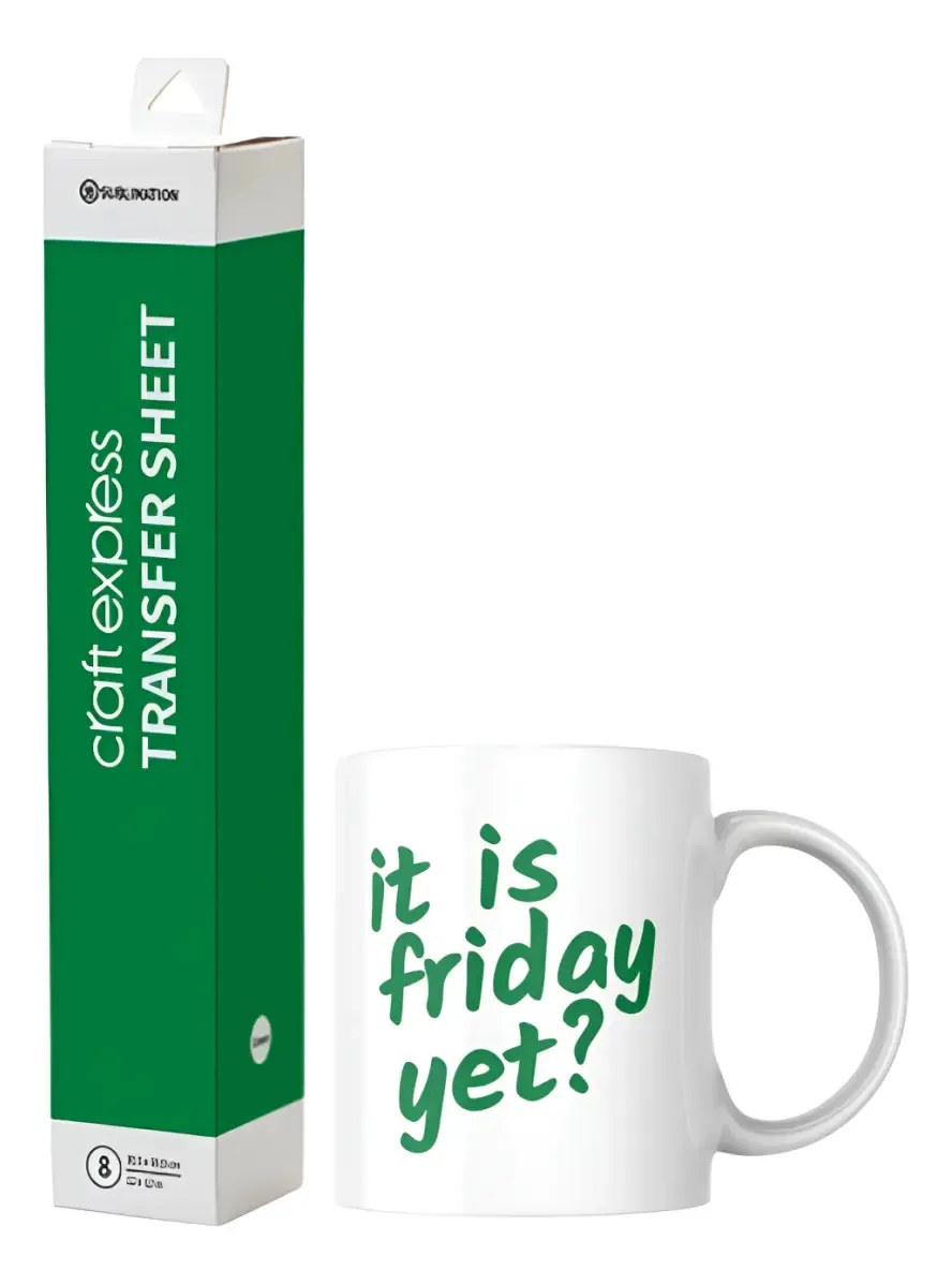 Folha de sublimação verde Craft Express